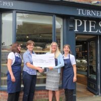 £2452.40 Raised! Turner’s Pies pledges its continued support to St Wilfrid’s Hospice